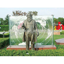 famous figure modern art garden statues